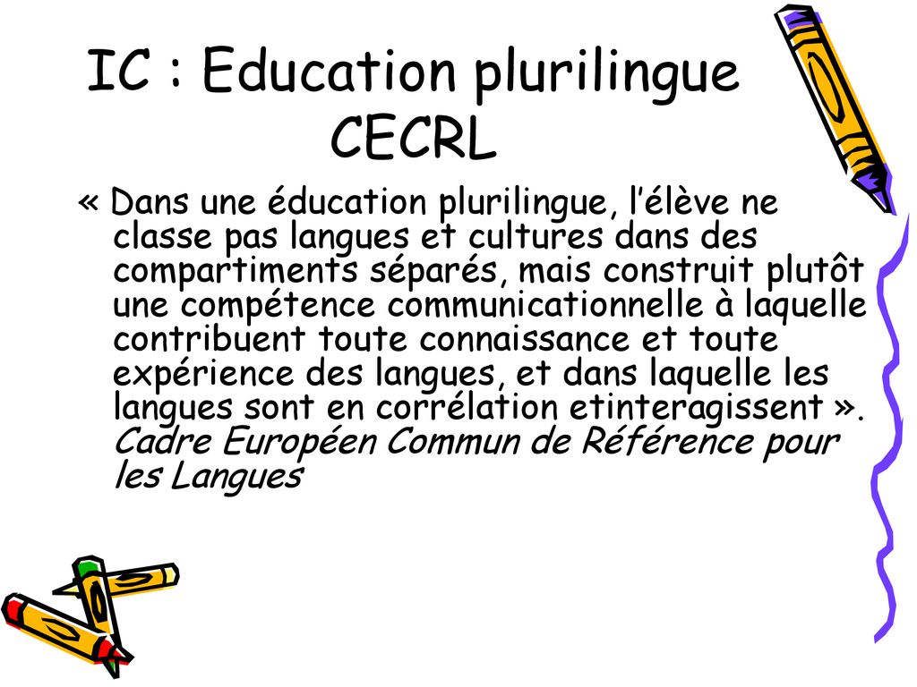 Lintercompréhension pour enseigner le plurilinguisme ppt télécharger